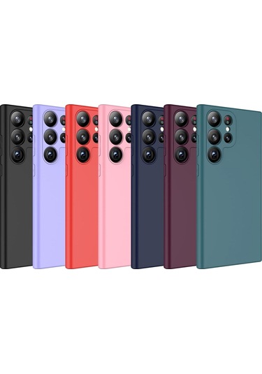 Galaxy S23 Ultra Uyumlu Csk Zore Mara Lansman Kılıf-lila