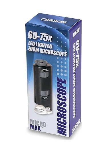 Carson 60x-75x Micromax Led Işıklı Cep Boy Mikroskop (mm-200)