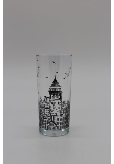 Gordion Rakı Bardağı 4 Parça İstanbul Galata 205 ML