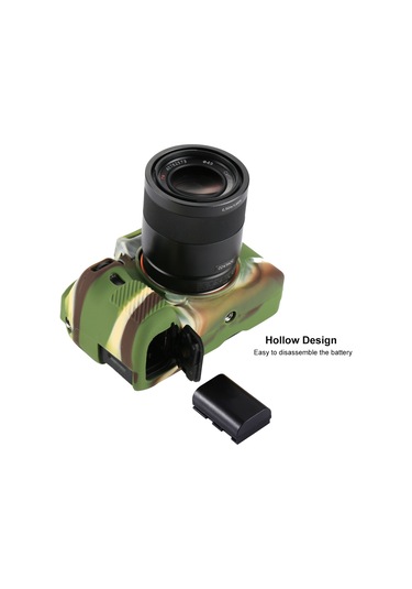 Sony Ilce-7mıı / 7smıı / 7rmıı Kamuflaj İçin Puluz Soft Silikon Koruyucu Kılıf Diğer