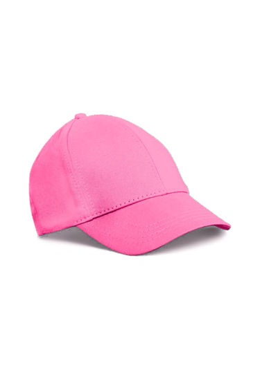 Eke Tekstil Unisex Pembe Renk Beyzbol Şapka - Unisex Pembe