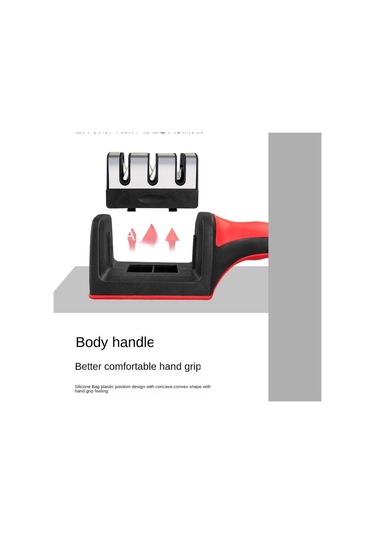Çok Fonksiyonlu Üç Aşamalı Manuel Taşlama Bıçağı, Mutfak Taşlama Aleti 09
