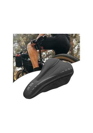 Besthome1 Suntek Bisiklet Koltuk Minderi, Sele Kılıfı, Siyah, Düz Renk, Uygunluğu Geniş Siyah