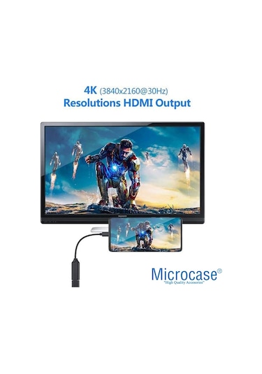 Airsky Type-C To Hdmı 4K Ultra Hd Çevirici Adaptör - Al2948
