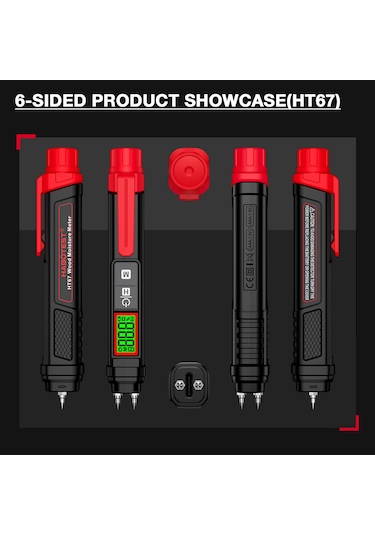 Habotest Habotest Ht67 Dijital Ahşap Nem Ölçer Profesyonel 2 E25450