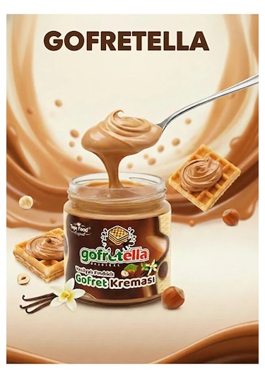 Gofret Aromalı Kahvaltılık Krema 200 Gr