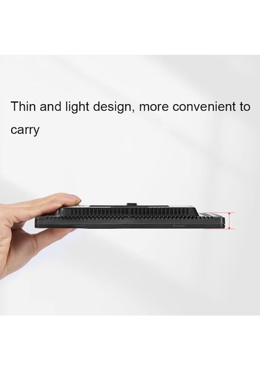 Novahub 416 Led Kademesiz Ayarlama Canlı Dolgu Işığı Tersinir Fotoğrafçılık Yumuşak Işık, 8 İnç Stile Diğer