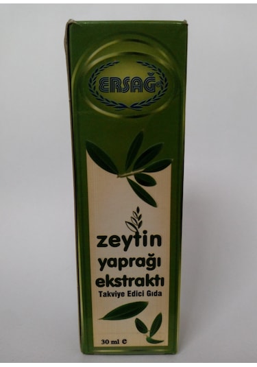 Ersağ Zeytin Yaprağı Ekstraktı Gıda Takviyesi