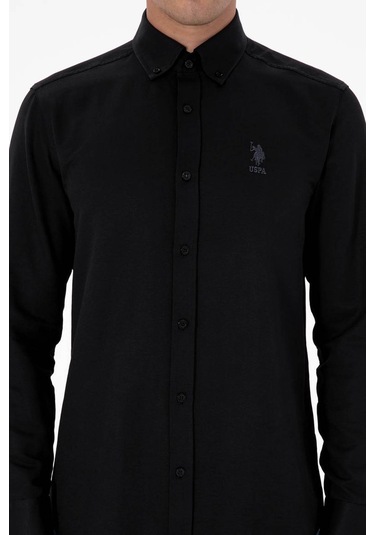 U.s. Polo Assn. Gox025k Siyah Erkek Gömlek 2225582 Siyah