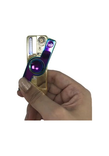 Alsepeteavm Metal Stres Çarklı Şarjlı Çakmak