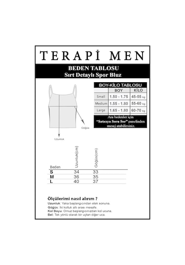 Terapi Men Krem Sırt Detaylı Fitted/vücuda Oturan Kare Yaka Spor Bluz Krem
