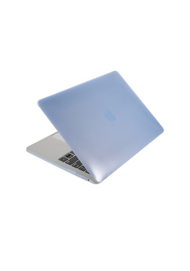 Cbtx Nokta Desenli MacBook Air 13.3" Dizüstü Bilgisayar Koruyucu Kılıf Bebek Mavisi