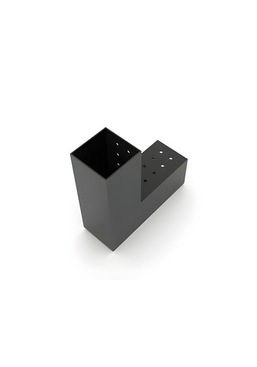 9 X 9 Ahşap Kirişler İçin 2 Kollu L Köşe Braketi