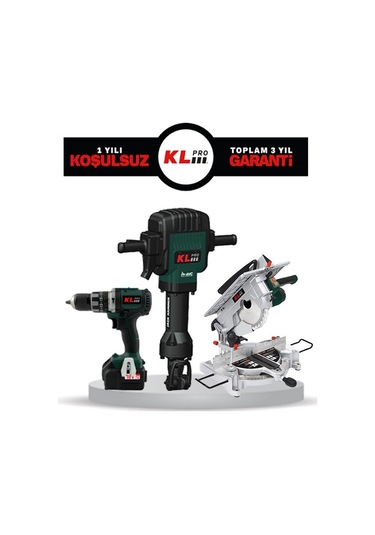 Klpro 18V 8Ah. 400Nm Şarjlı Somun Sıkma KLSS18BH-80 Kömürsüz Moto