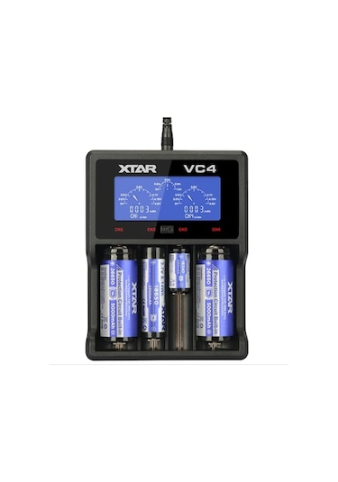 Xtar VC4 Universal Pil Şarj Cihazı