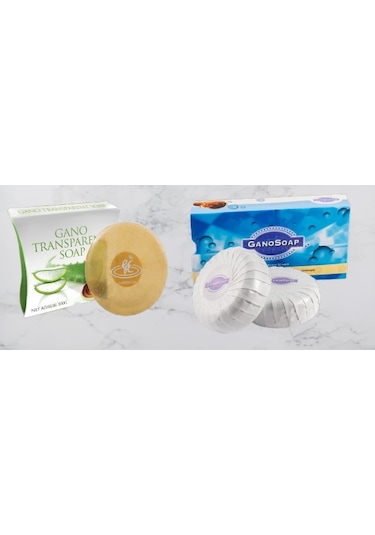 Gano Excel Keçi Sütlü Sabun 2 x 100 G + Transparent Şeffaf Sabun 100 G