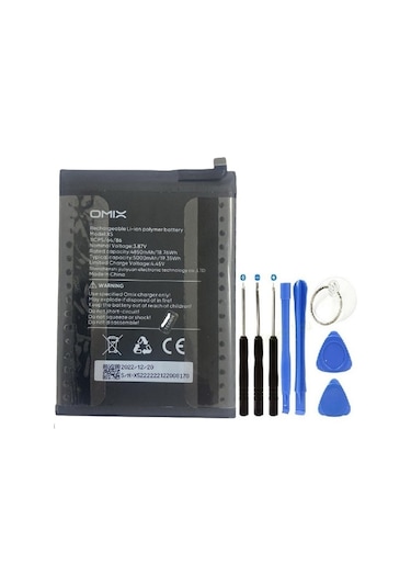 Omix X5 Pil Batarya +tamir Set 5000 Mah