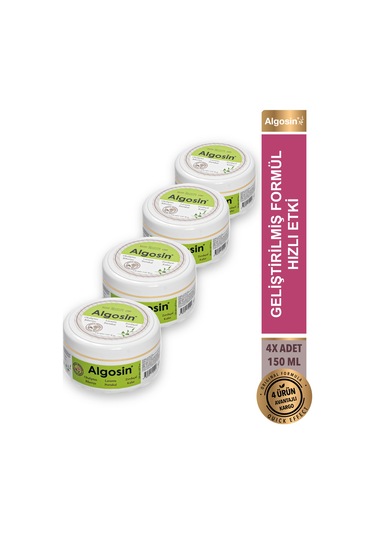 Algosin Masaj Kremi 4 x 150 ML