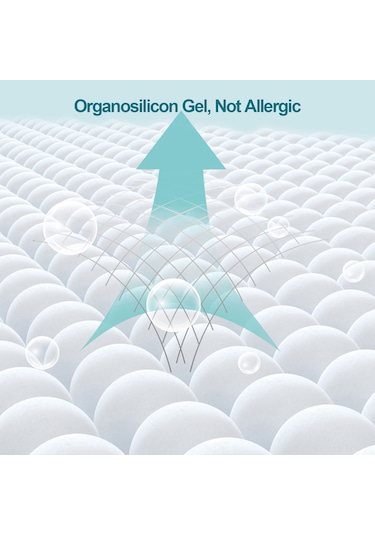 Geeroyoo Yenidoğan Bebekler İçin Su Geçirmez Nefes Alabilir Silikon Kulak Düzeltme Bandı