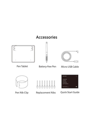 Huion H430P Grafik Çizim Tablet