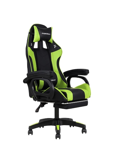 Fashcolle Dynamic Green Masajlı Oyuncu Koltuğu Yeşil