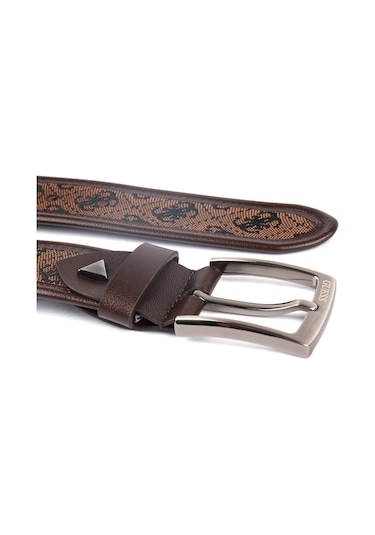 Guess Erkek Kemer Bm7859p6135-cof Kahverengi