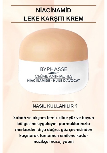 Byphasse Niacinamide Skin Booster Leke Karşıtı Krem 50 ML