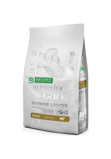 Nature's Protection Tahılsız %78 Hayvansal Proteinli Kuzulu Beyaz Köpek Maması 10 KG