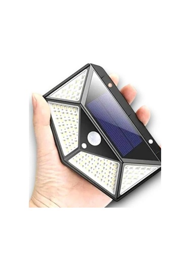 Sensörlü Güneş Enerjili Duvar Lambası Çok Renkli