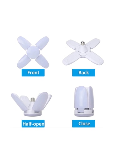 Pervane Led Ampül 65w 6000 Lümen Süper Güçlü E27 Lamba 4 1