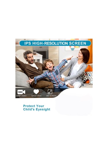 Vkemall Yeşil Çocuklar İçin Dijital Kamera - 1080p Hd, 2 İnç Ips Ekran, 500w Piksel, 800mah Pil, 3m Su Geçirmez, 16gb Hafıza Kartı Dahil