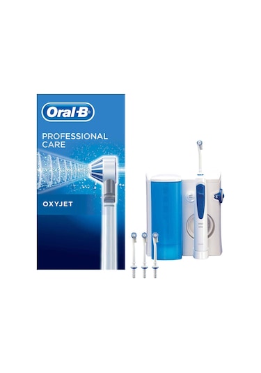 Oral-B MD20 Pro-Care Oxyjet 600 ML ve 4 Jet Uçlu 5 Mod Elektrikli Ağız Duşu