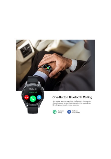 Cbtx Joyroom Jr-fc2 Klasik Serisi 1.32" Akıllı Saat (İthalatçı Garantili)