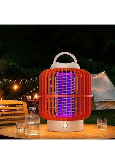 Motion003 2025 Yeni Modelli Turuncu Ev Sis Sokucu Lambasi Sisleri Ve Bocekleri Yakalar Guvenli