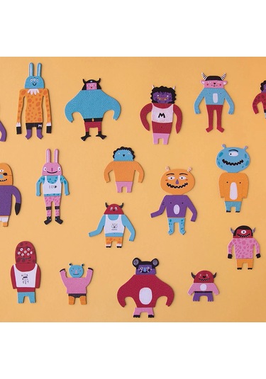 Londji Game My Monsters - Kutu Oyunu Canavarlarım Canlı Renkler