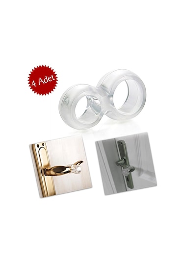 Silikon Kapı Pencere Stoperi Kapı Kolu Çarpma Önleyici