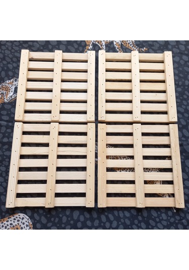 Escoines Koleksiyon 4adet Gönderilecektir Ahşap Kare Nihale 18,5x18,5cm Sarıçam 39963669466976adb3 Sarı