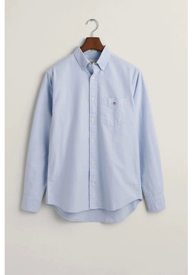 Gant Erkek Mavi Regular Fit Gömlek Mavi