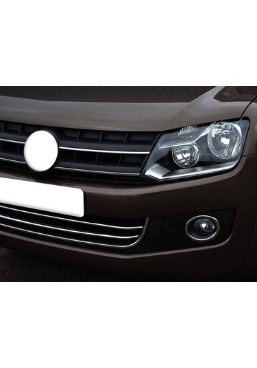Vw Amarok Krom Ön Tampon Çıtası 3 Parça 2010 2016 Arası