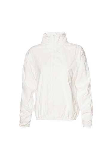 Hummel Berry Raıncoat Kadın Yağmurluk Beyaz Beyaz
