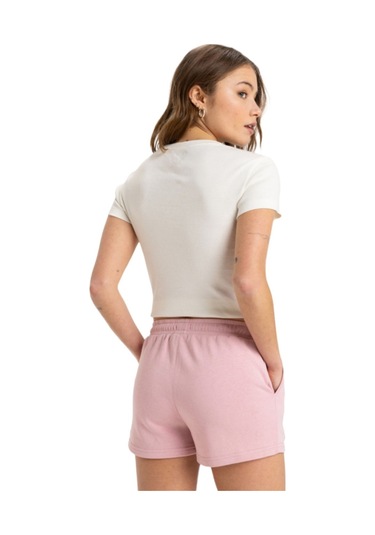 Roxy Surf Stoked Short Terry Mze0 Pembe