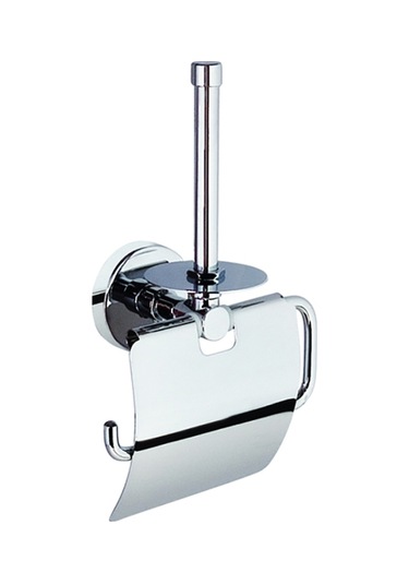 Dekor Kapaklı Wc Kağıtlık Yedekli D90 6021 02 Gümüş