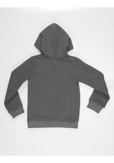 Denokids Şirin Tavşan Kız Sweatshirt Antrasit