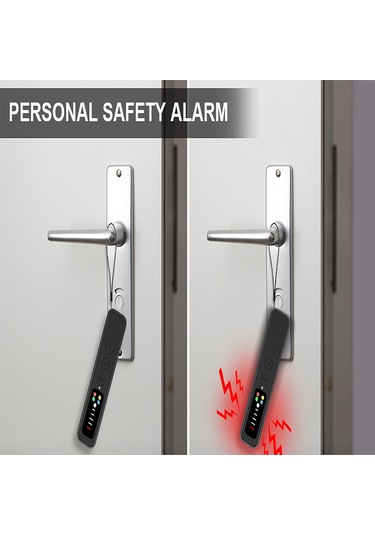 Singree Taşınabilir Gizli Kamera Dedektörü - 5 Seviye Hassasiyet, Gps/wıfı Sinyal Tarayıcı, Ev & Seyahat İçin Siyah