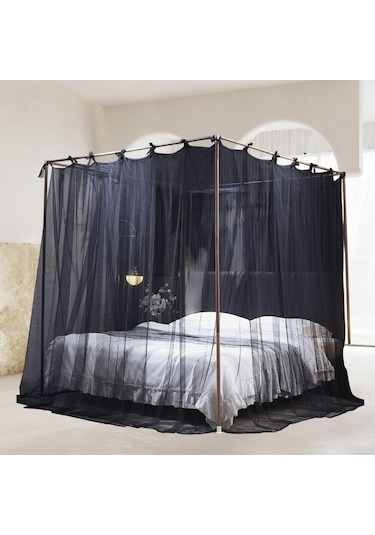 Suntek 4 Köşe Direkli Yatak Gölgelik Ağı Çocuk Odası Ev 200cmx220cmx210cm