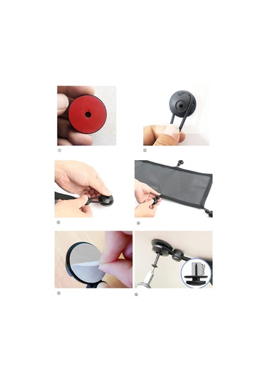 Homyl Ayakta Masa Ev Için Kablo Yönetimi Mesh Esnek Tel 25x50cm