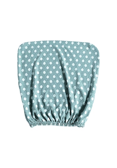 Suntek Ev İçin Döner Sandalye Ofis Koltuğu Arkalık Örtüsü Slipcover Dots Green