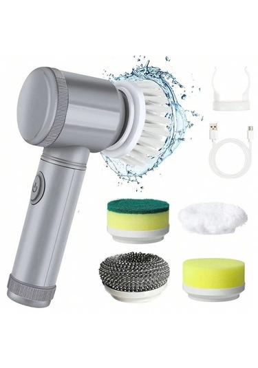 Akülü Çok Fonksiyonlu Bulaşık Fırçası Ayakkabı Temizleyici