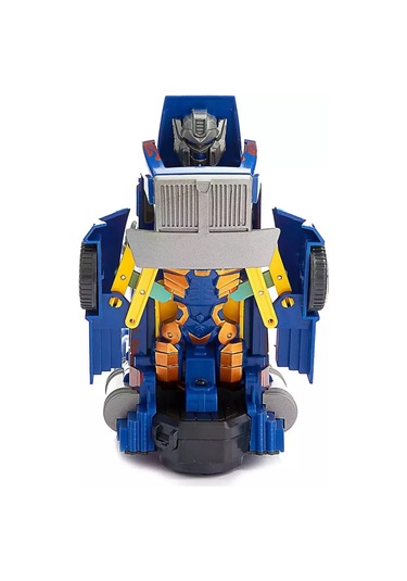 Kutulu Pilli Robot Olan Tır 20 Cm Dönüşebilen Işıklı Ve Sesli Oyuncak Lacivert