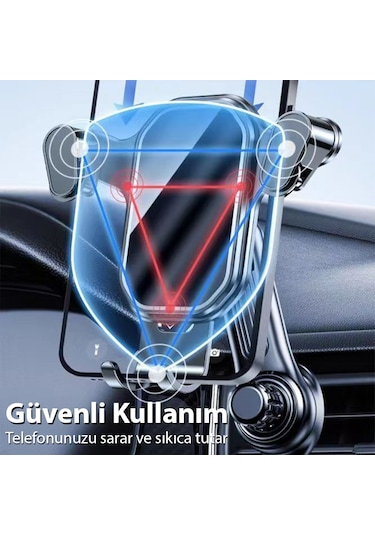 Ally Z1l Araç Içi Havalandirma Telefon Tutucu Siyah